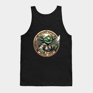 Emotional Support Goblin Badge Tank Top